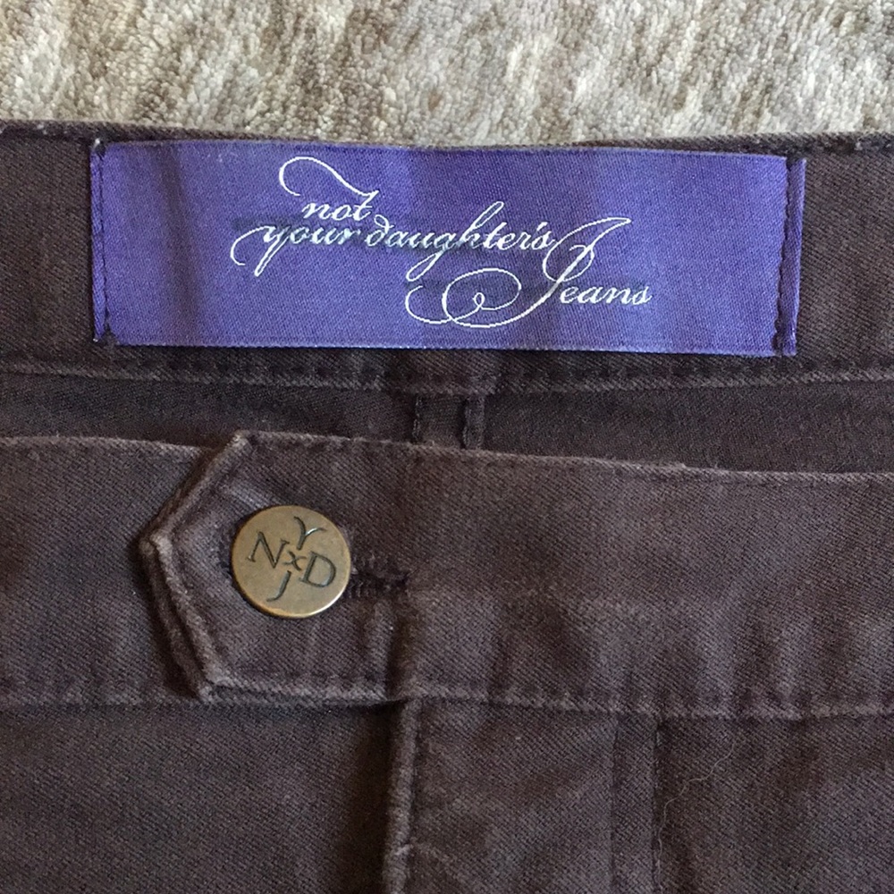 NYDJ wide leg jeans - 12p